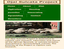 Tablet Screenshot of ojaisulcataproject.org
